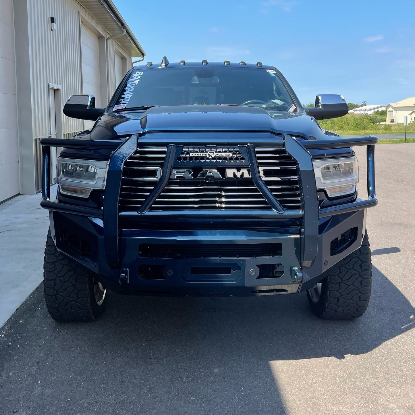 2019-2022 RAM 2500/3500 ATTITUDE FRONT WINCH BUMPER W/ GUARD Chassis Unlimited Inc.