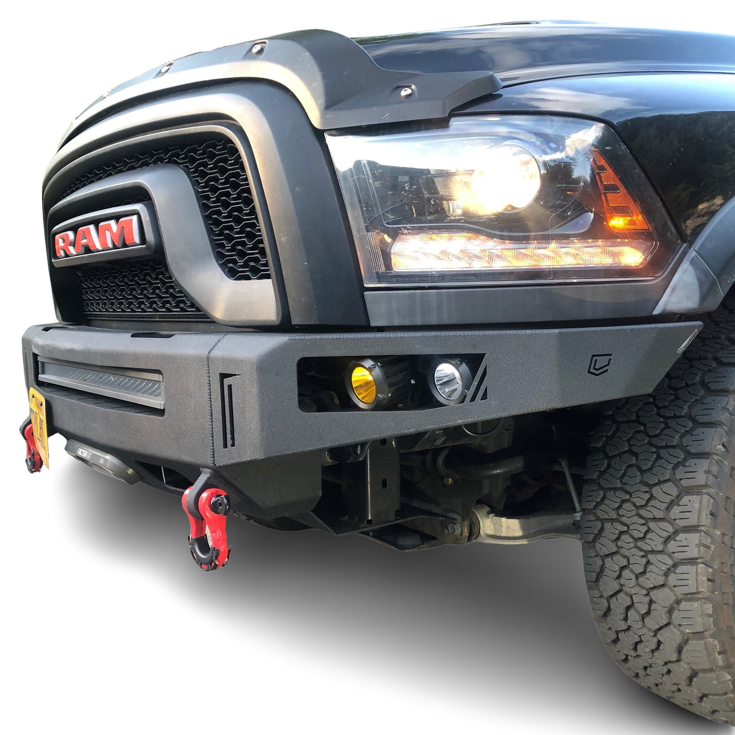 2015-2018 RAM REBEL OCTANE SERIES FRONT WINCH BUMPER Chassis Unlimited Inc.
