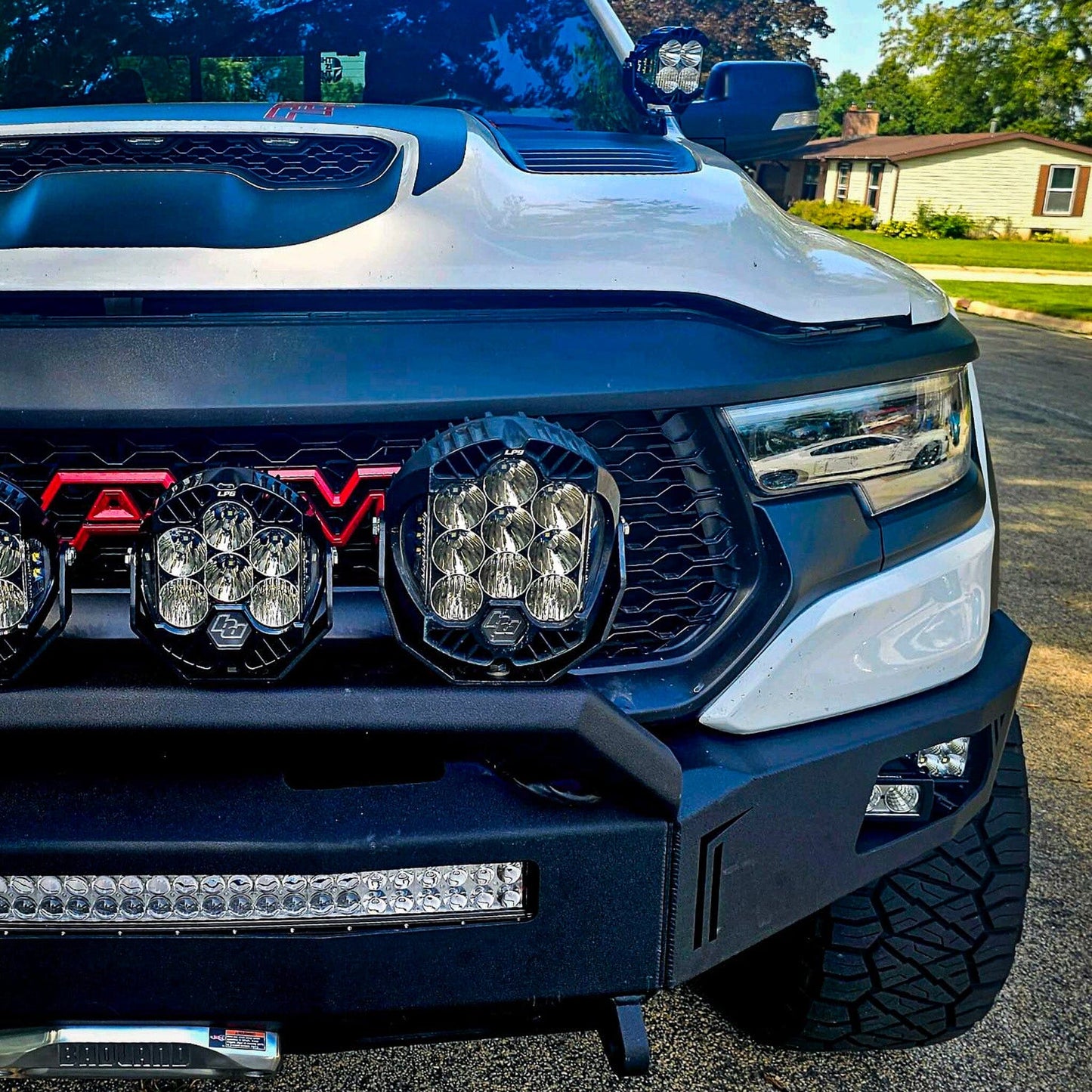 2021-2022 RAM TRX OCTANE FRONT WINCH BUMPER Chassis Unlimited Inc.