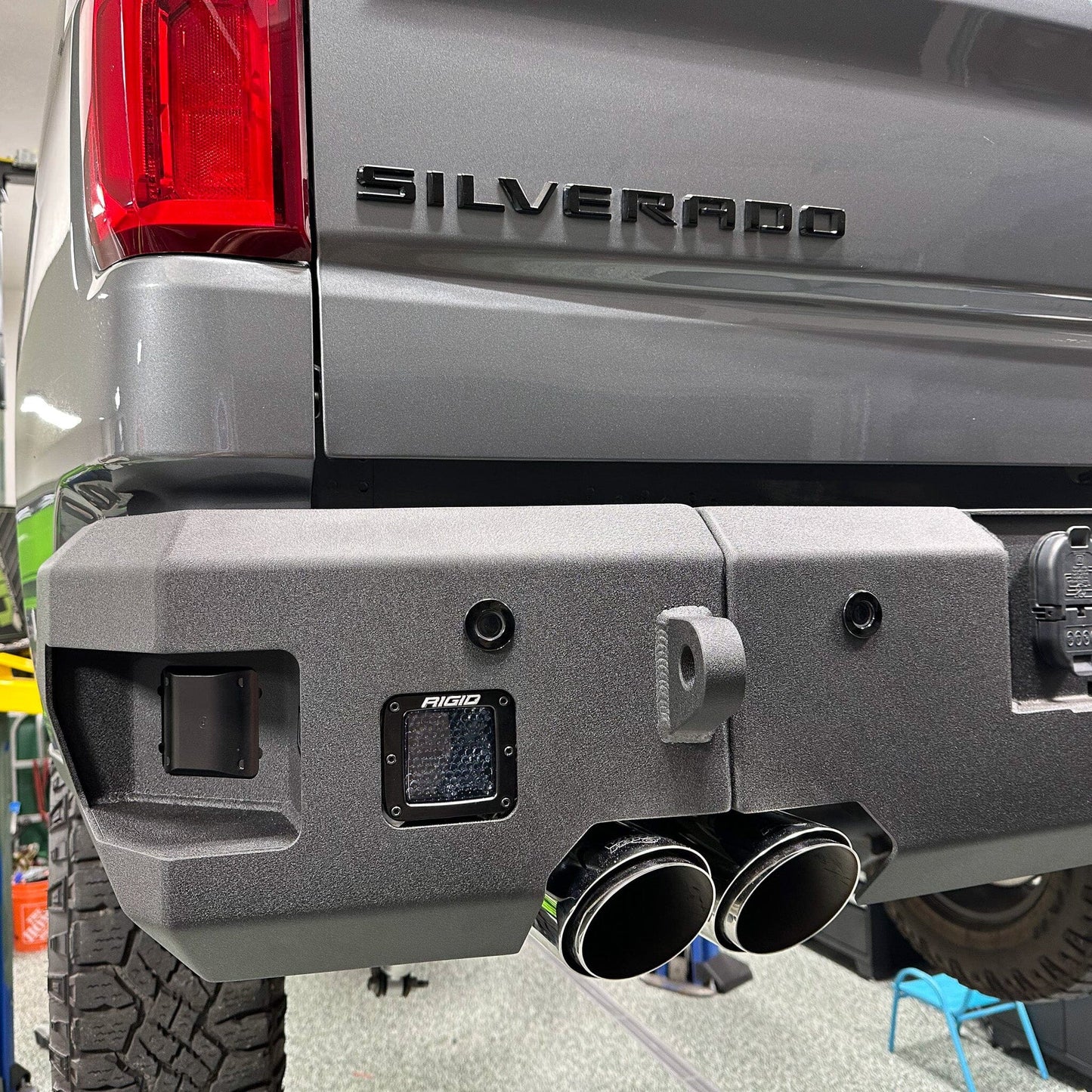 2019-2024 GMC/CHEVY 1500 ATTITUDE REAR BUMPER Chassis Unlimited Inc.