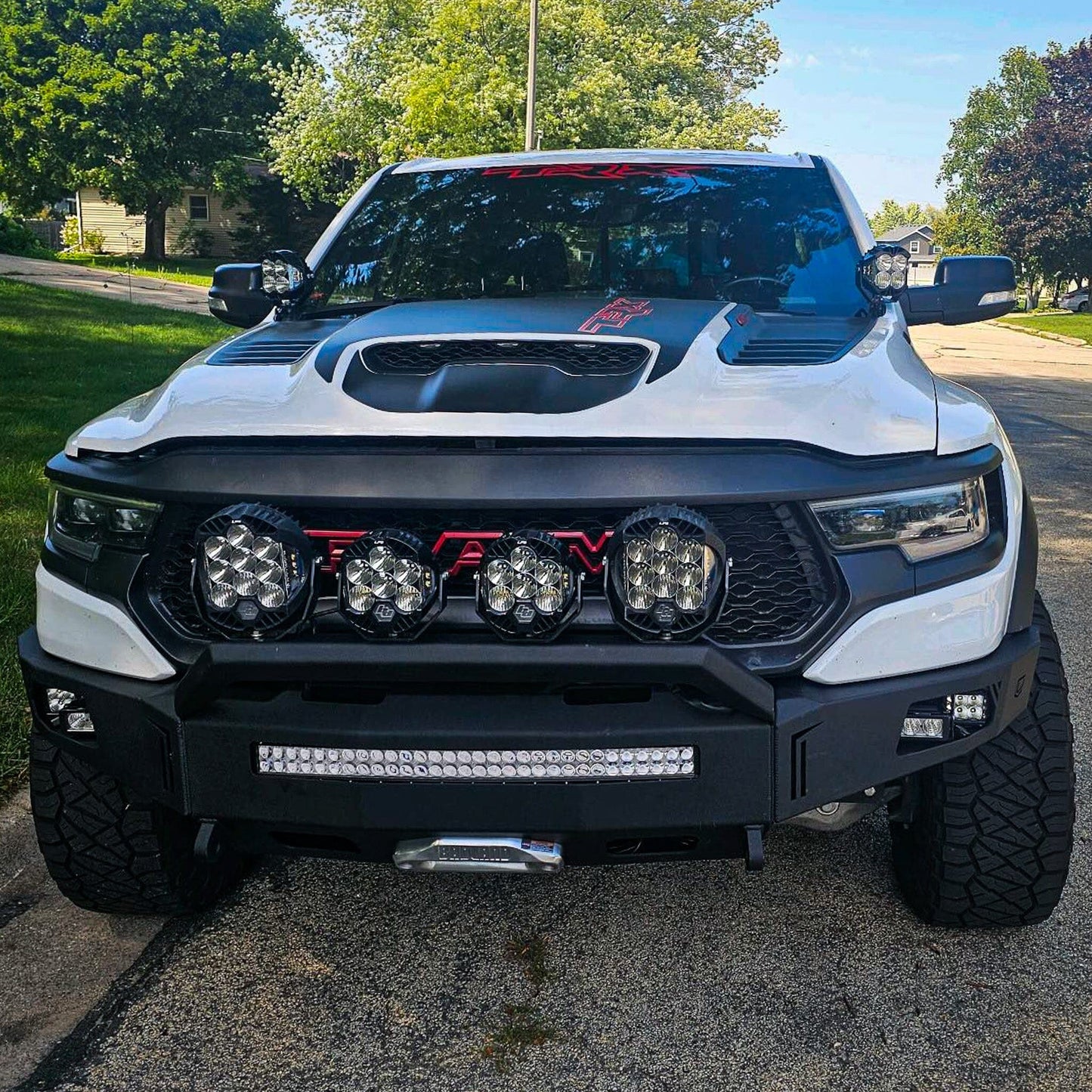 2021-2022 RAM TRX OCTANE FRONT WINCH BUMPER Chassis Unlimited Inc.