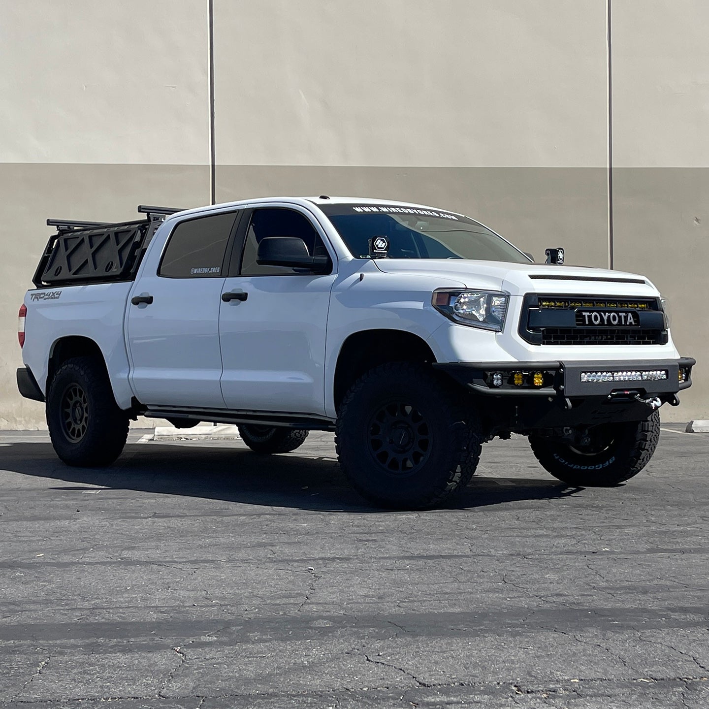 2014-2021 TOYOTA TUNDRA DIABLO FRONT WINCH BUMPER Chassis Unlimited Inc.