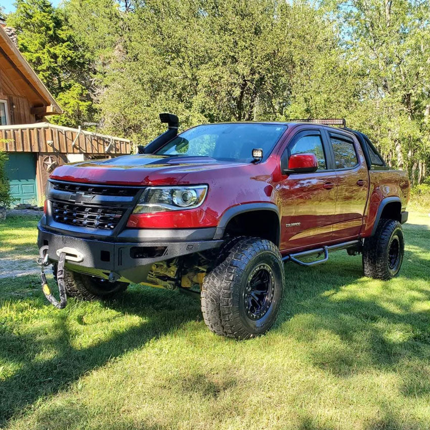 2017-2020 CHEVY ZR2 COLORADO OCTANE FRONT WINCH BUMPER Chassis Unlimited Inc.