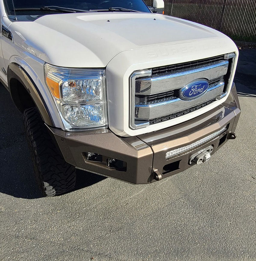 2011-2016 FORD SUPERDUTY F250/F350 ATTITUDE FRONT BUMPER Chassis Unlimited Inc.