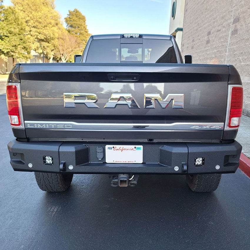 2010-2018 RAM 2500/3500 ATTITUDE SERIES REAR BUMPER Chassis Unlimited Inc.