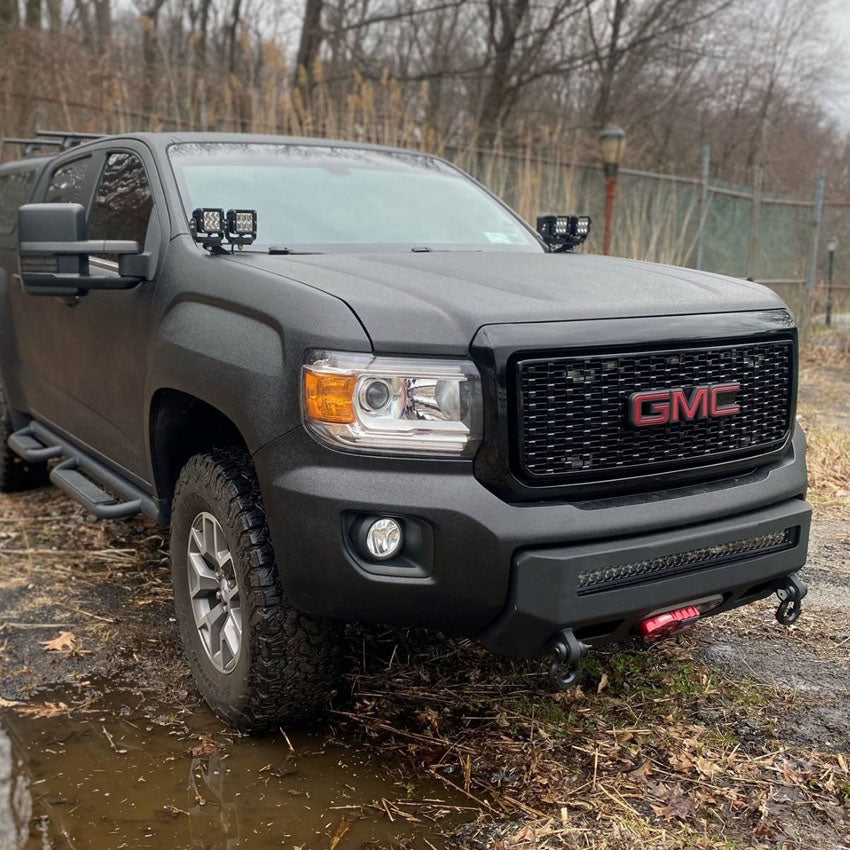 2015-2020 GMC CANYON PROLITE WINCH BUMPER Chassis Unlimited Inc.