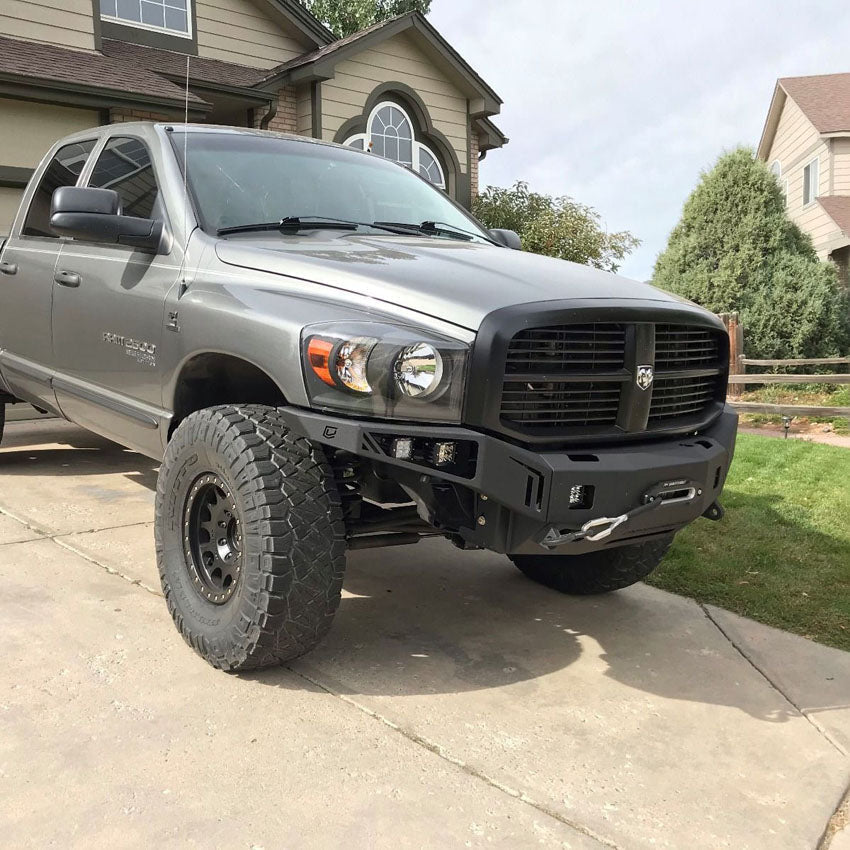2006-2009 RAM 2500/3500 OCTANE FRONT WINCH BUMPER Chassis Unlimited Inc.