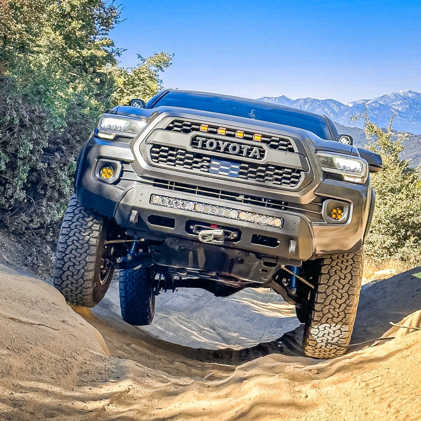 2016-2023 TOYOTA TACOMA PROLITE FRONT WINCH BUMPER Motor Vehicle Parts Chassis Unlimited Inc.