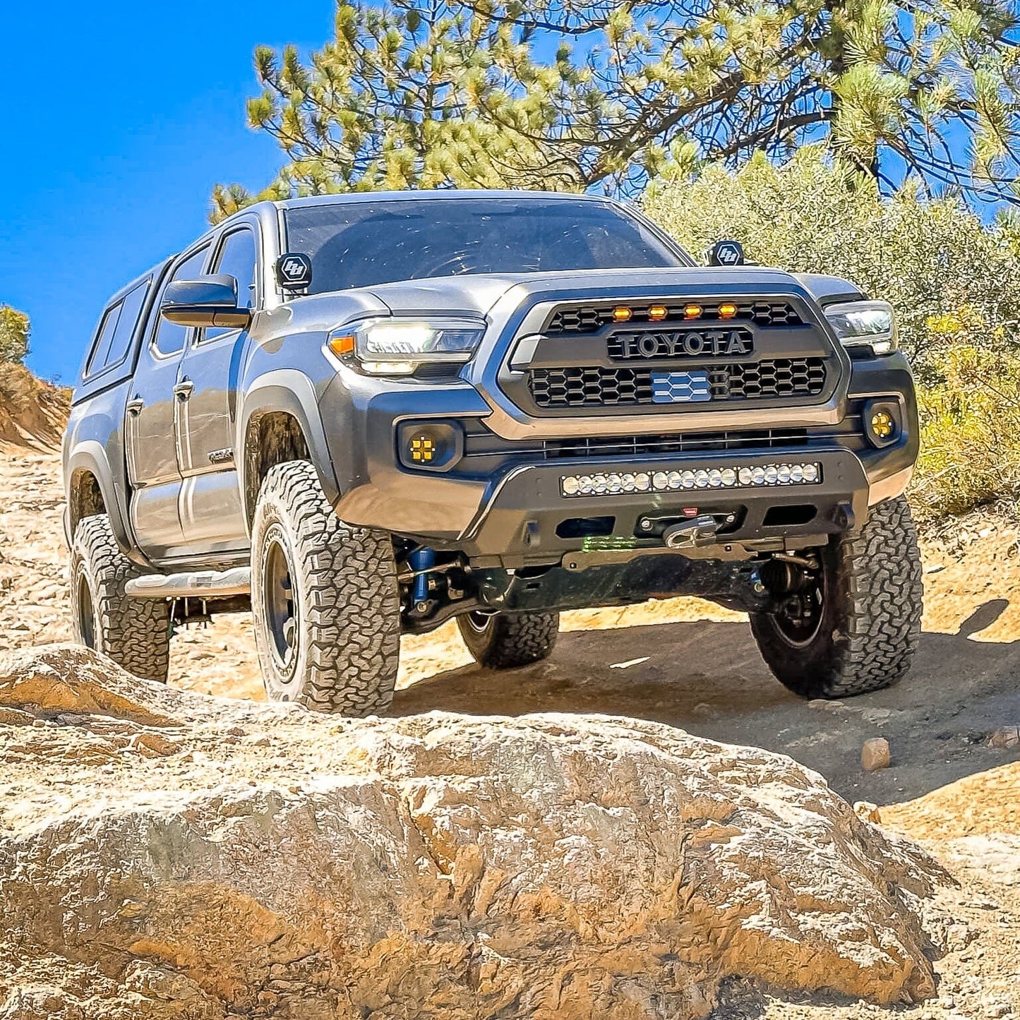 2016-2023 TOYOTA TACOMA PROLITE FRONT WINCH BUMPER Motor Vehicle Parts Chassis Unlimited Inc.