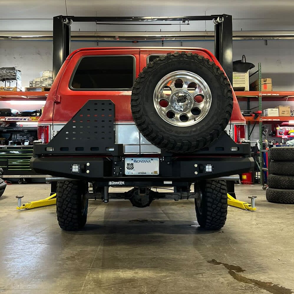 1973-1991 CHEVY/GM OCTANE DUAL SWING OUT REAR BUMPER Chassis Unlimited Inc.