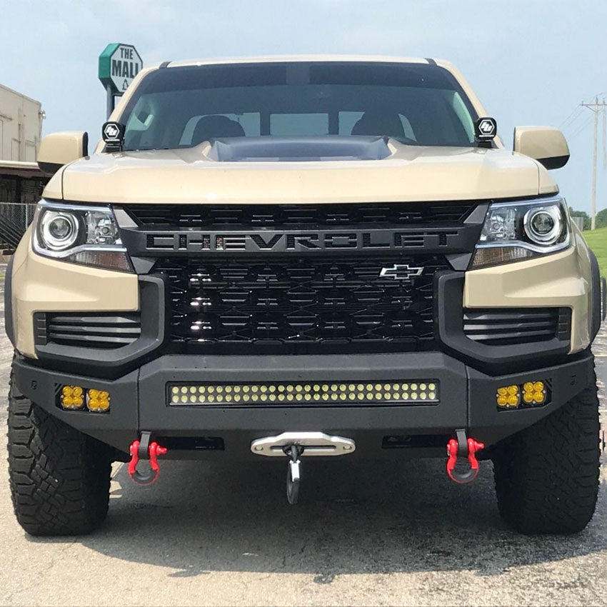 2021+ CHEVY ZR2 COLORADO OCTANE FRONT WINCH BUMPER Chassis Unlimited Inc.