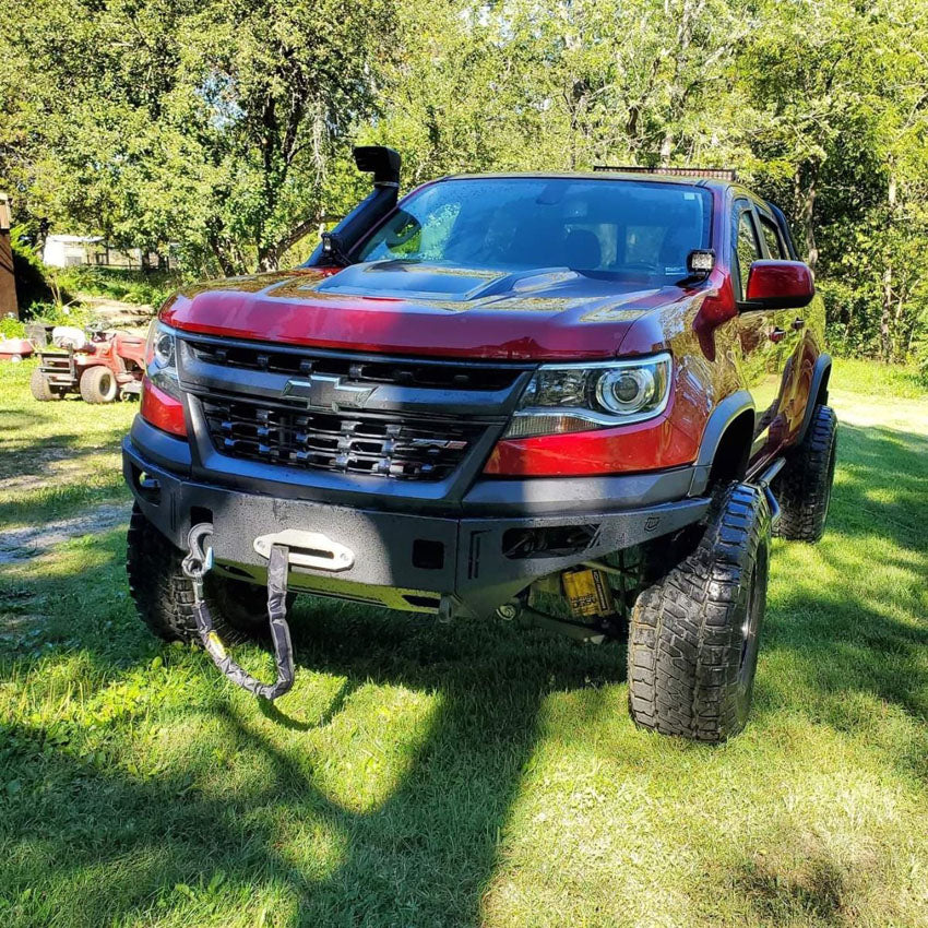 2017-2020 CHEVY ZR2 COLORADO OCTANE FRONT WINCH BUMPER Chassis Unlimited Inc.