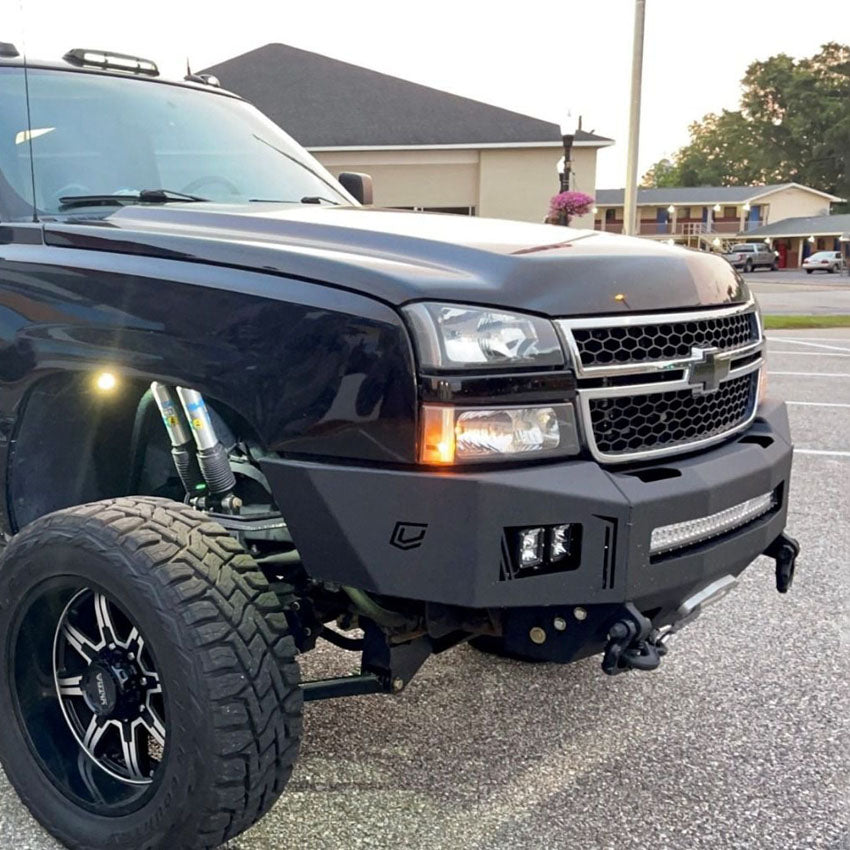 2003-2007 CHEVY SILVERADO 2500/3500 OCTANE FRONT WINCH BUMPER Chassis Unlimited Inc.