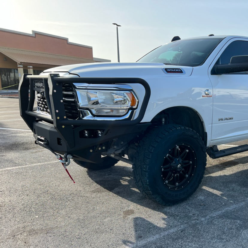 2019-2022 RAM 2500/3500 OCTANE FRONT WINCH BUMPER W/ GUARD Chassis Unlimited Inc.