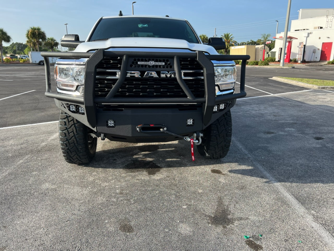 2019-2022 RAM 2500/3500 OCTANE FRONT WINCH BUMPER W/ GUARD Chassis Unlimited Inc.