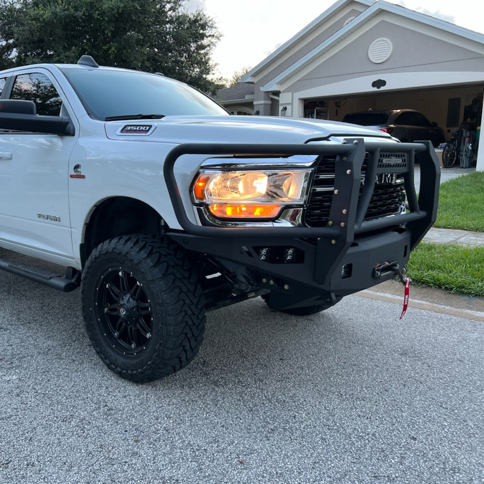 2019-2022 RAM 2500/3500 OCTANE FRONT WINCH BUMPER W/ GUARD Chassis Unlimited Inc.