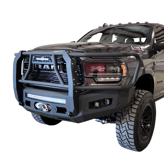2019-2022 RAM 2500/3500 ATTITUDE FRONT WINCH BUMPER W/ GUARD Chassis Unlimited Inc.