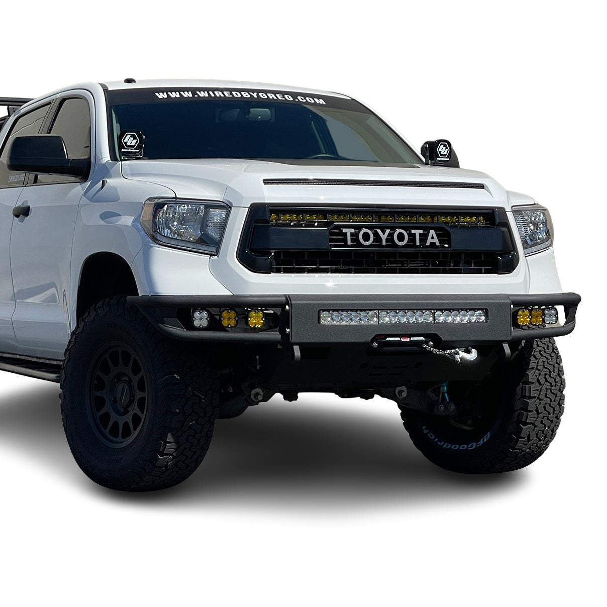 2014-2021 TOYOTA TUNDRA DIABLO FRONT WINCH BUMPER Chassis Unlimited Inc.