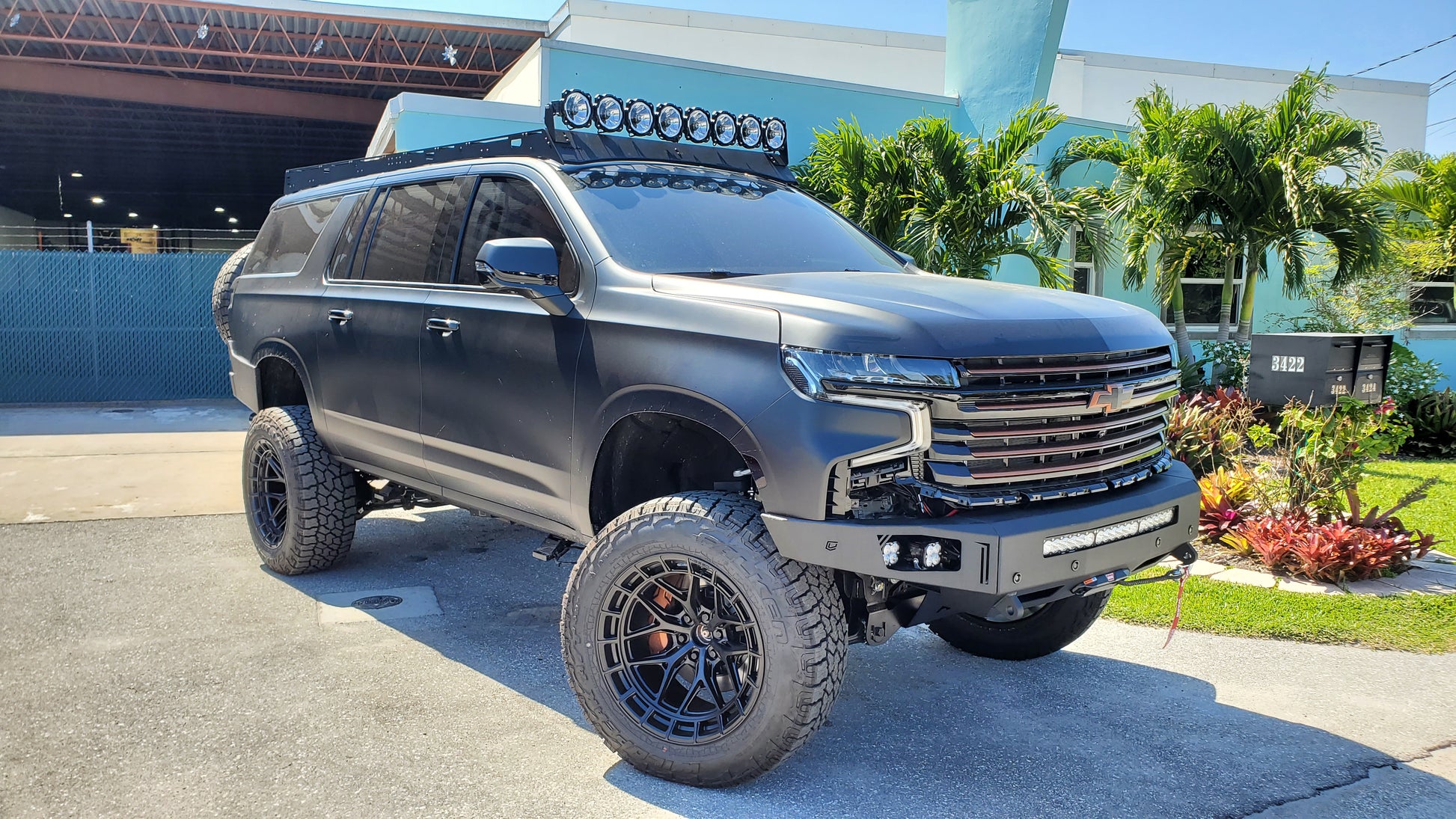 2024 Chevy Tahoe Octane Winch Bumper | Baseline Gear