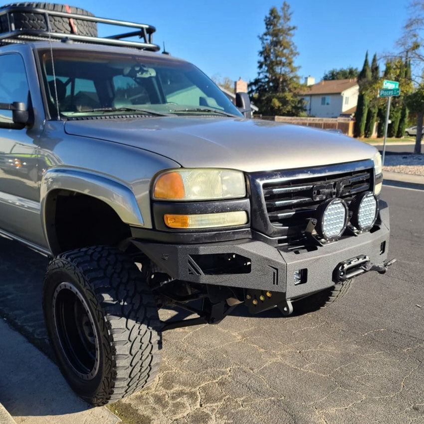 2003-2006 GMC SIERRA 2500/3500 OCTANE FRONT WINCH BUMPER Chassis Unlimited Inc.