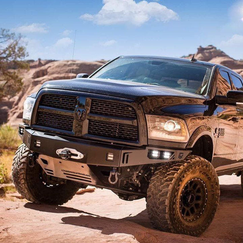 2010-2018 RAM 2500/3500 OCTANE SERIES FRONT WINCH BUMPER Chassis Unlimited Inc.