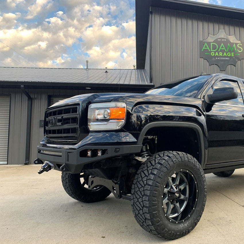 2014-2015 GMC SIERRA 1500 OCTANE FRONT WINCH BUMPER Chassis Unlimited Inc.