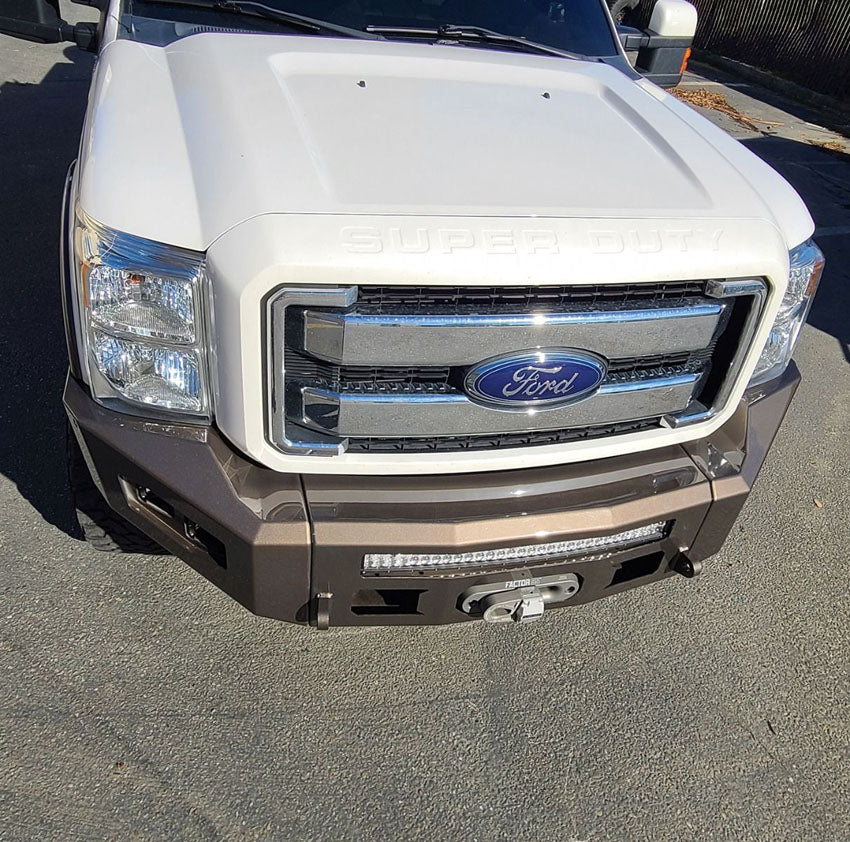 2011-2016 FORD SUPERDUTY F250/F350 ATTITUDE FRONT BUMPER Chassis Unlimited Inc.
