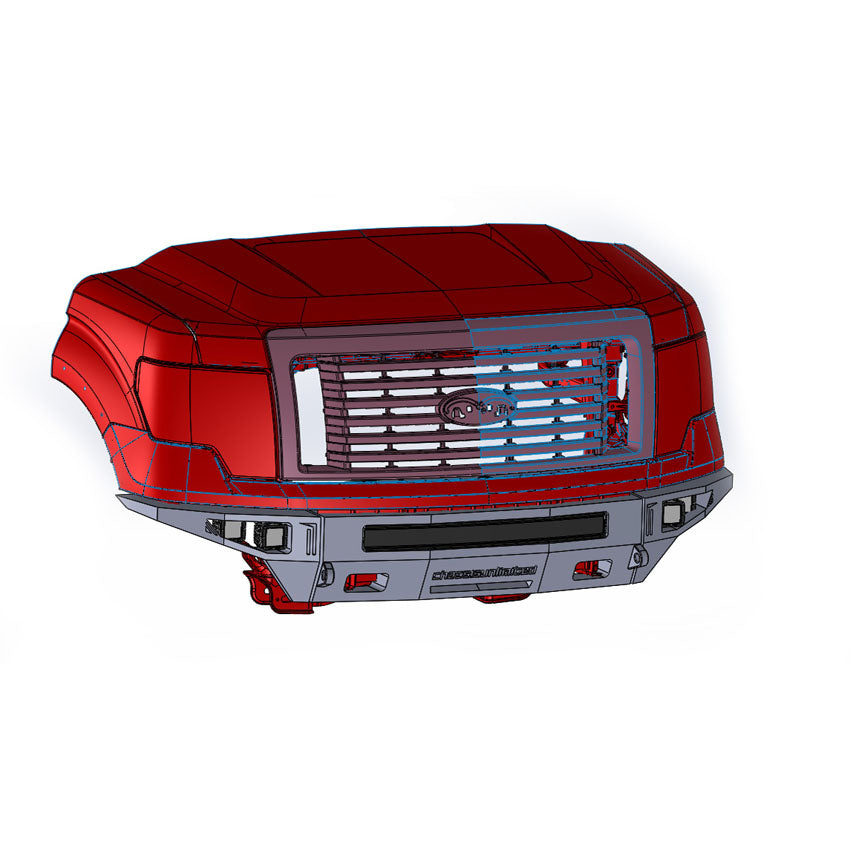 2009-2014 FORD F150 OCTANE FRONT BUMPER Chassis Unlimited Inc.