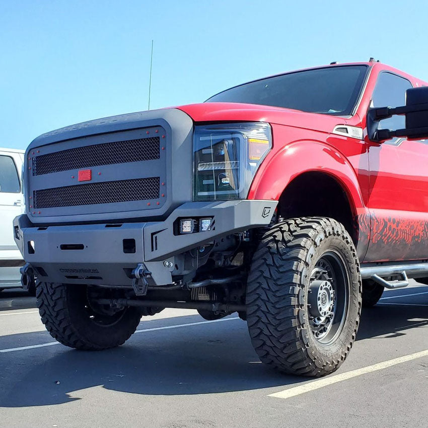2011-2016 FORD SUPERDUTY F250/F350 OCTANE SERIES FRONT WINCH BUMPER Chassis Unlimited Inc.