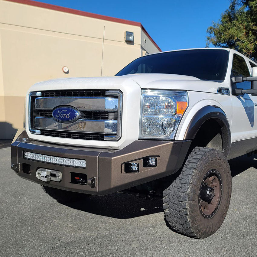 2011-2016 FORD SUPERDUTY F250/F350 ATTITUDE FRONT BUMPER Chassis Unlimited Inc.