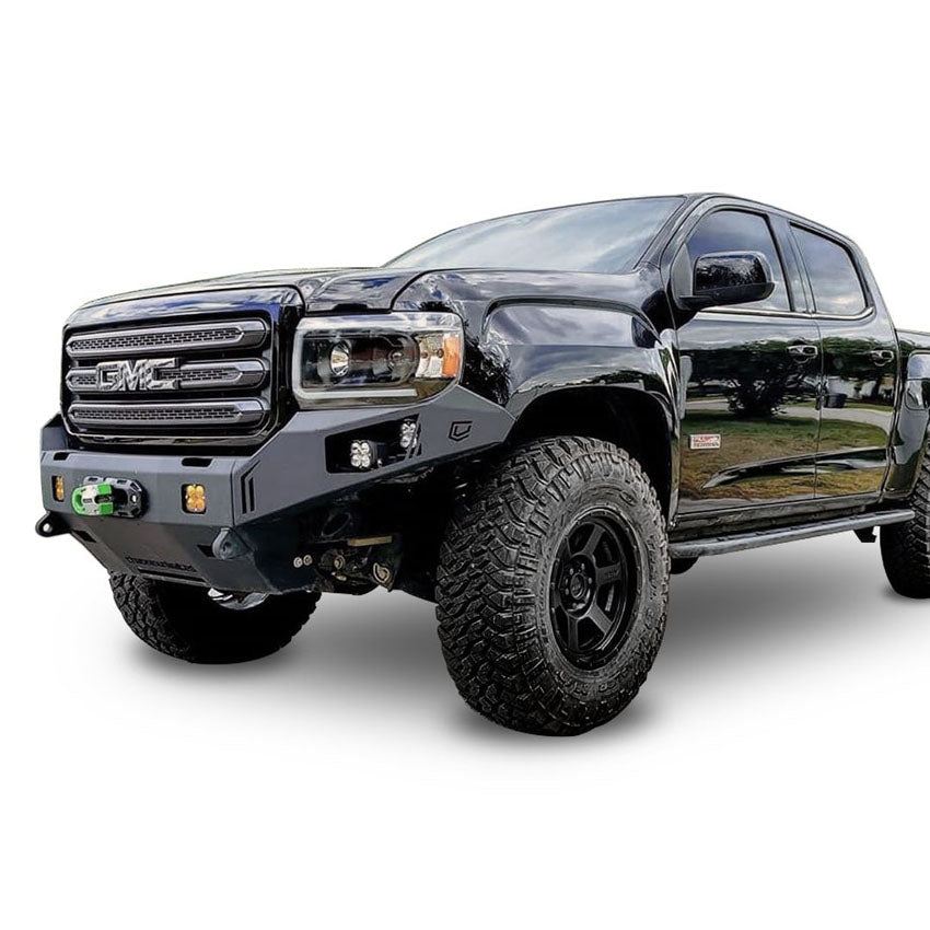 2015-2019 GMC CANYON OCTANE FRONT WINCH BUMPER Chassis Unlimited Inc.