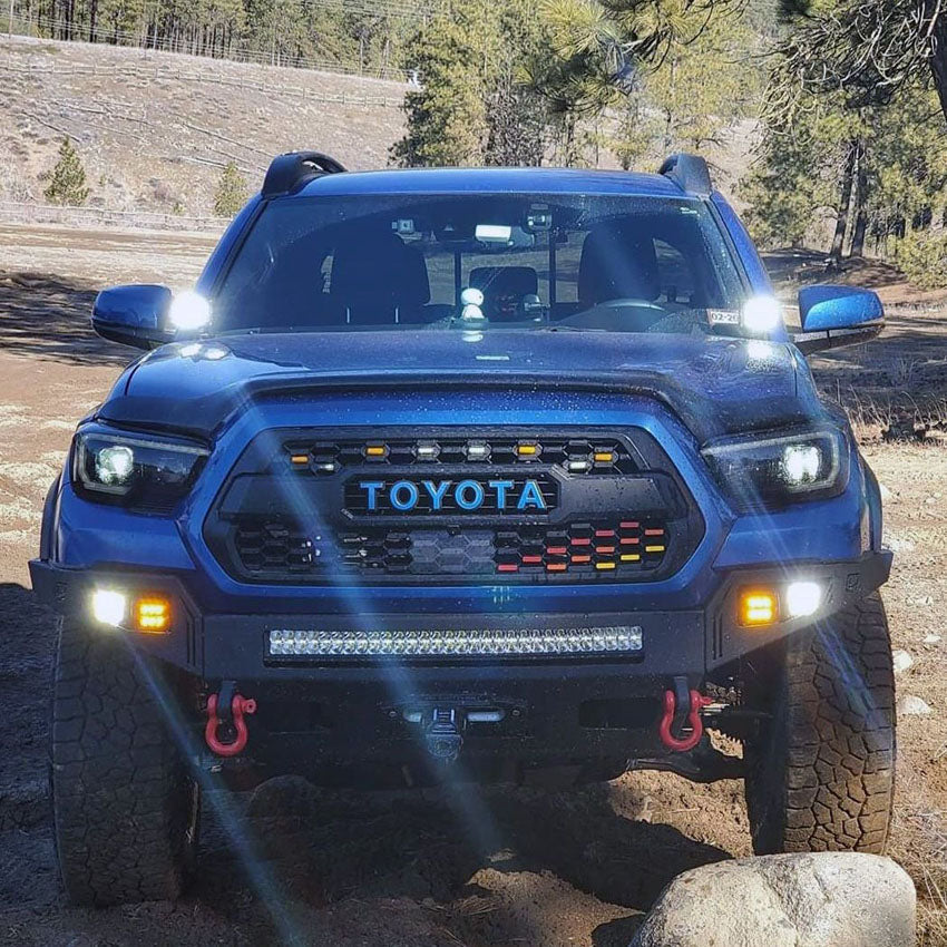 2016-2022 TOYOTA TACOMA OCTANE FRONT WINCH BUMPER Chassis Unlimited Inc.