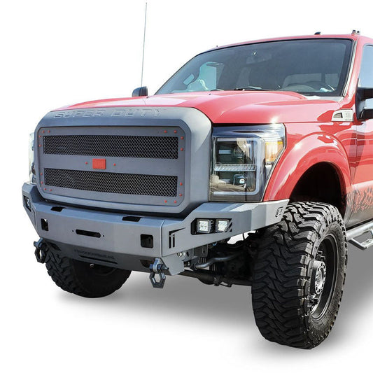 2011-2016 FORD SUPERDUTY F250/F350 OCTANE SERIES FRONT WINCH BUMPER Chassis Unlimited Inc.