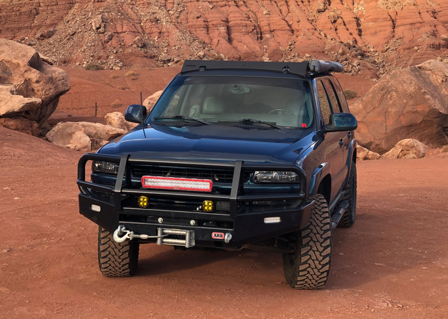ARB Bumper 2000-2006 Tahoe with Baseline Overland Roof Rack
