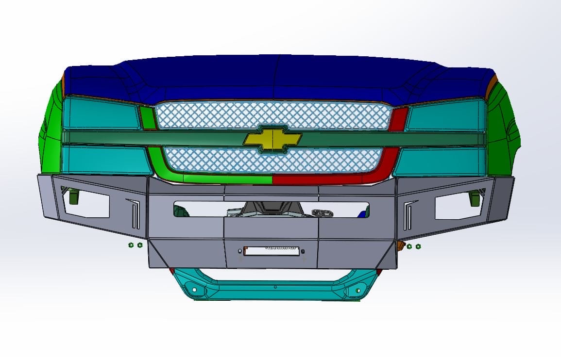 2003-2006 Chevy Silverado 1500 OCTANE FRONT WINCH BUMPER