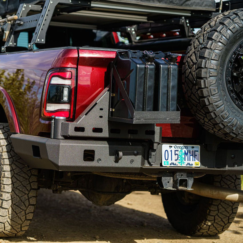 2010-2022 RAM 2500/3500 HIGH CLEARANCE DUAL SWING OUT REAR BUMPER Chassis Unlimited Inc.