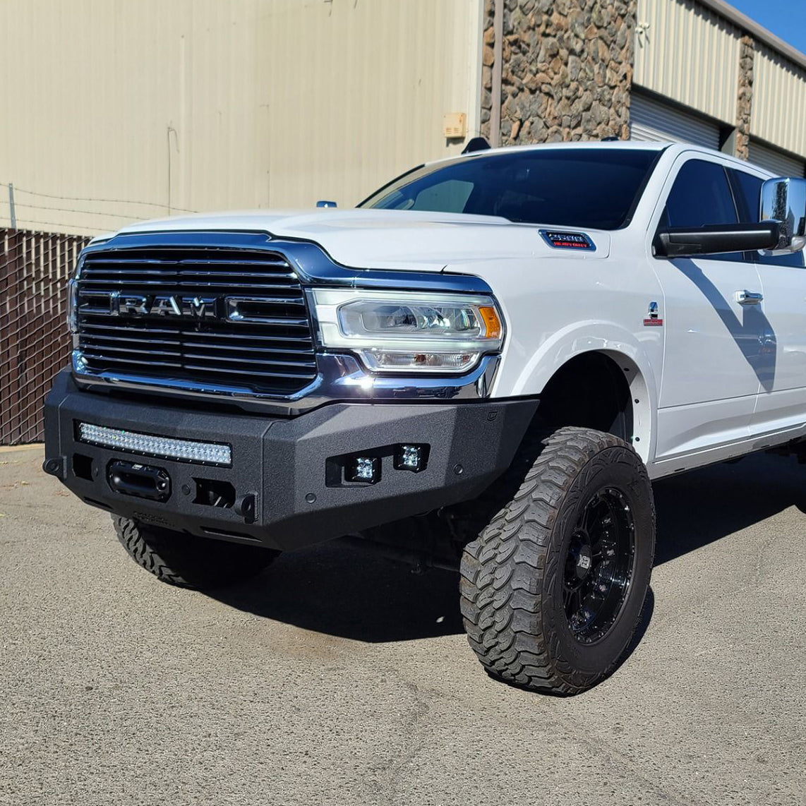 2019-2022 RAM 2500/3500 ATTITUDE SERIES FRONT WINCH BUMPER Chassis Unlimited Inc.