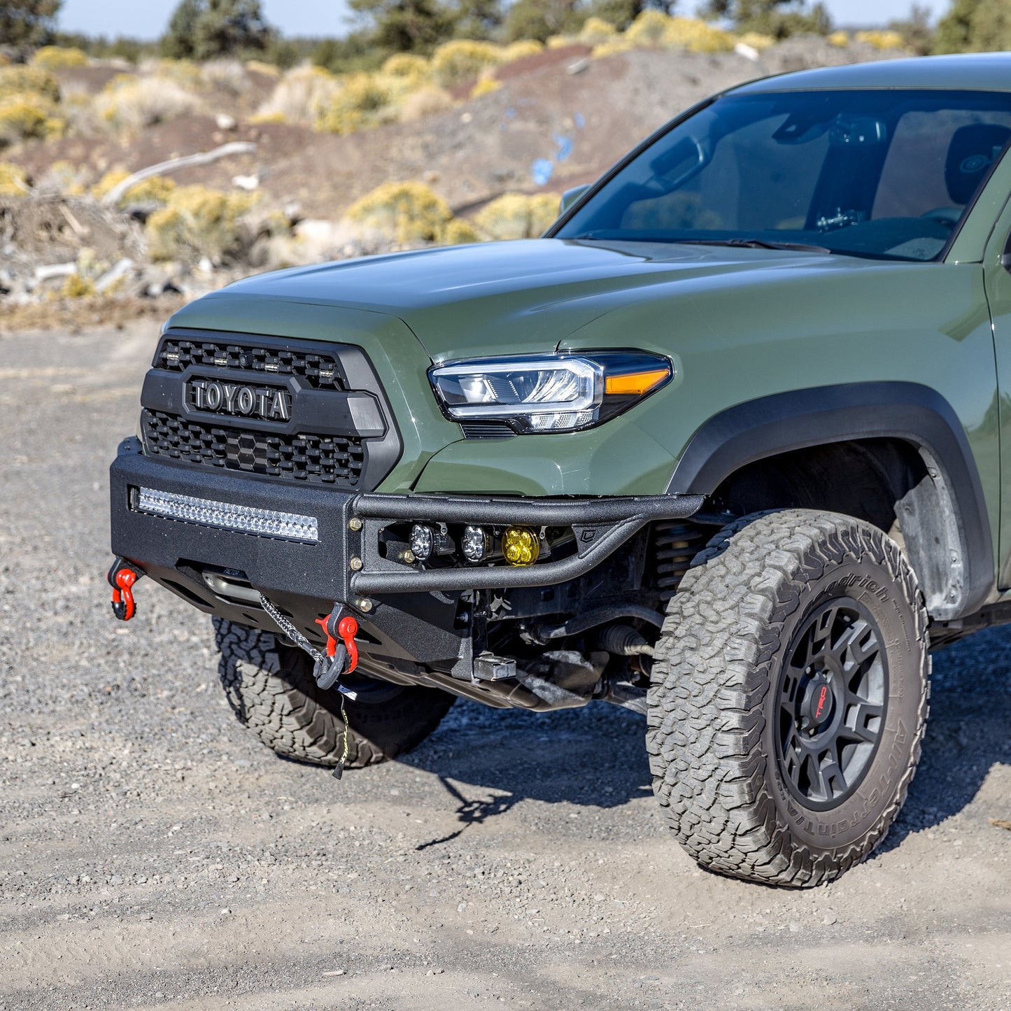 2016-2022 TOYOTA TACOMA DIABLO FRONT WINCH BUMPER Chassis Unlimited Inc.