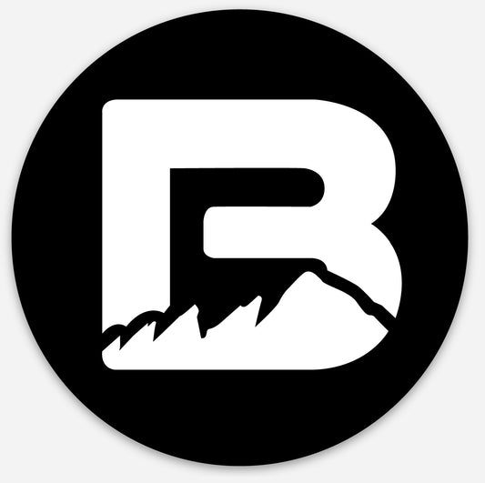 Baseline Overland "B" Circle Sticker