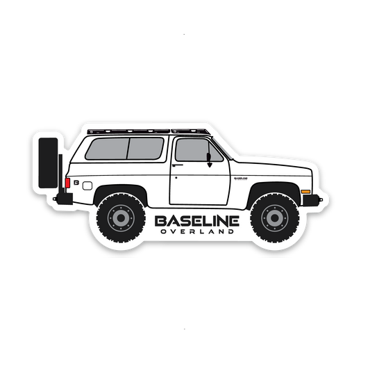 Baseline Overland K5 Blazer Sticker