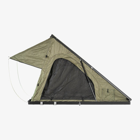 Inspired Overland Carbon Fiber Lightweight Rooftop Tent Side