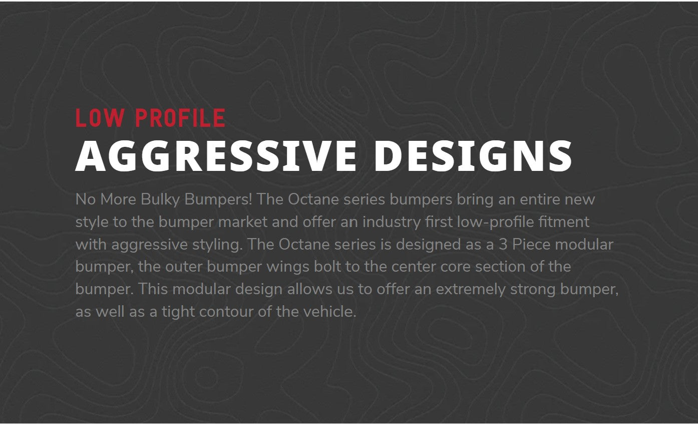 2003-2006 GMC Sierra 1500 Octane Front Winch Bumper