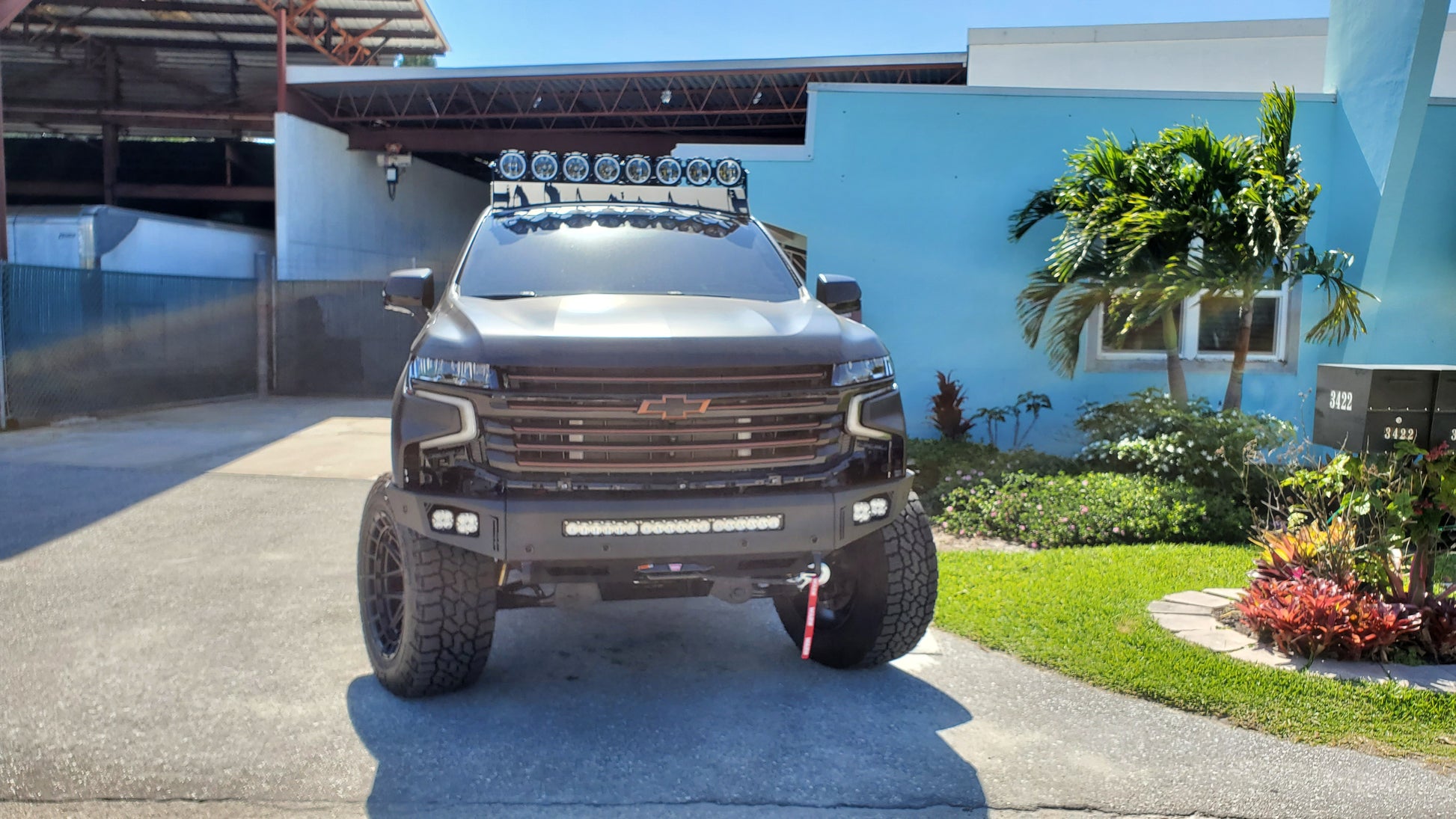 2024 Chevy Tahoe Octane Winch Bumper | Baseline Gear