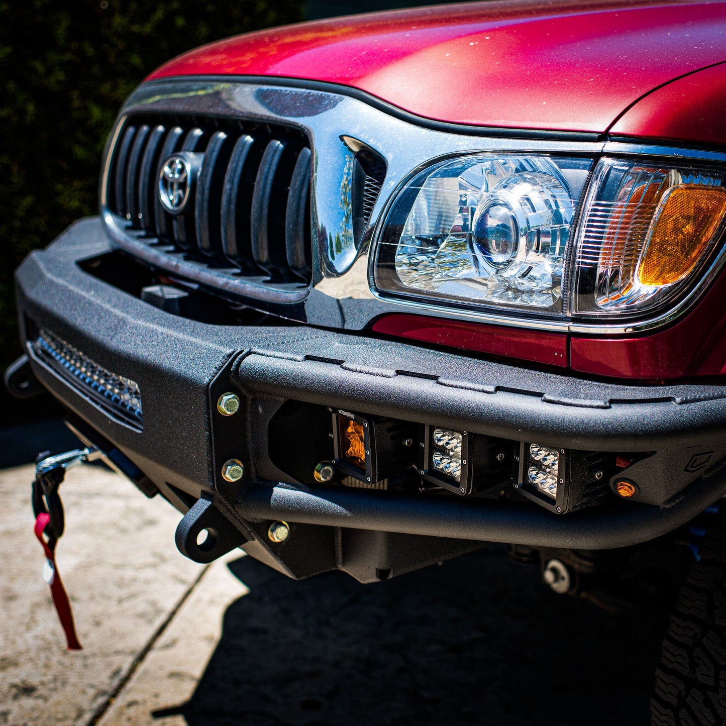 1995-2004 TOYOTA TACOMA DIABLO FRONT WINCH BUMPER Chassis Unlimited Inc.