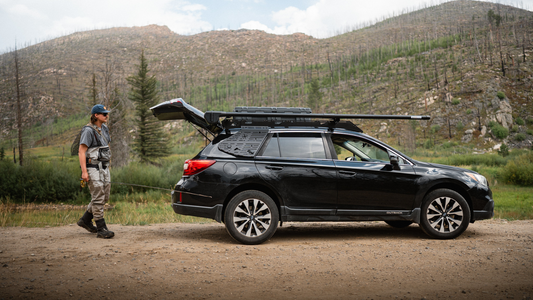 Fly Rod mounts for Roofrack, Riversmith River Quiver