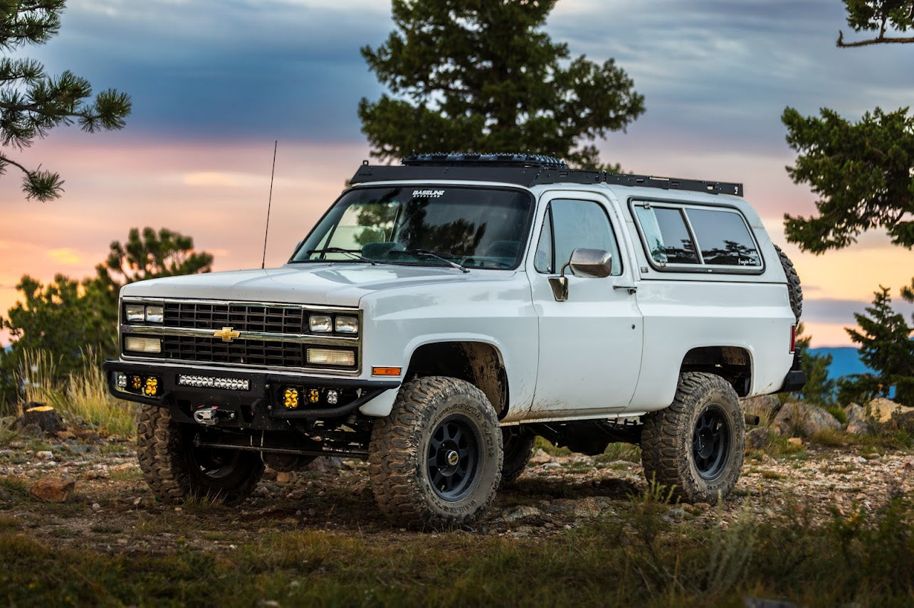 1973-1991 CHEVY/ GMC BLAZER/ JIMMY/ SUBURBAN OR 1973-1987 SILVERADO/ SIERRA DIABLO FRONT WINCH BUMPER 1500 2500 3500