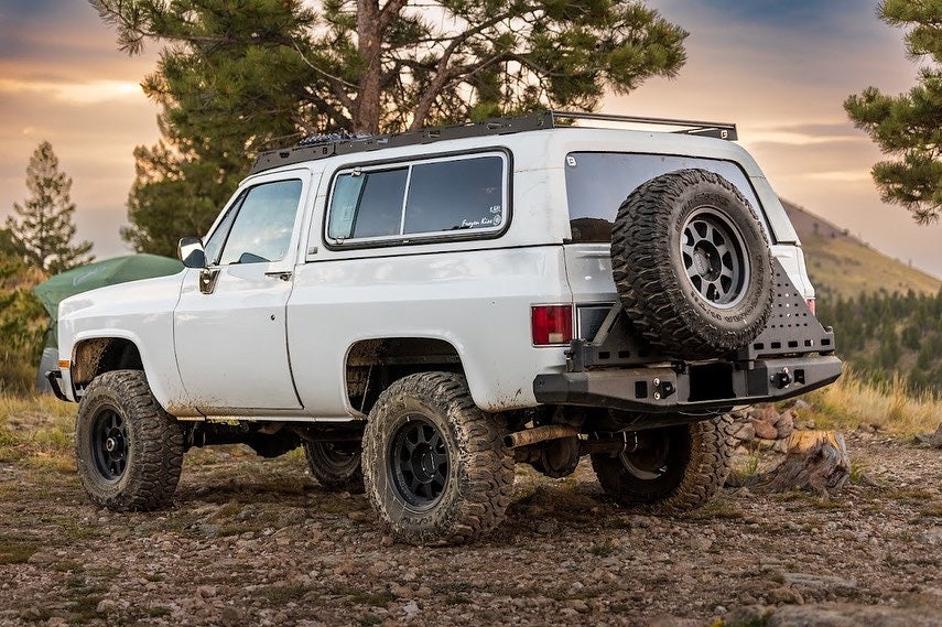1973-1987 CHEVY/GMC SQUARE BODY OCTANE DUAL SWING OUT REAR BUMPER FOR PICKUP/ BLAZER/ SUBURBAN/ SILVERADO/ SIERRA 1500/2500/3500