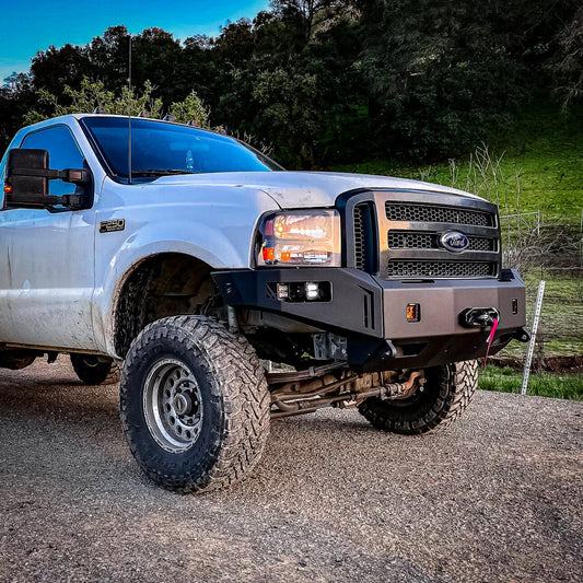 1999-2004 FORD SUPERDUTY F250/F350 OCTANE SERIES FRONT WINCH BUMPER Chassis Unlimited Inc.