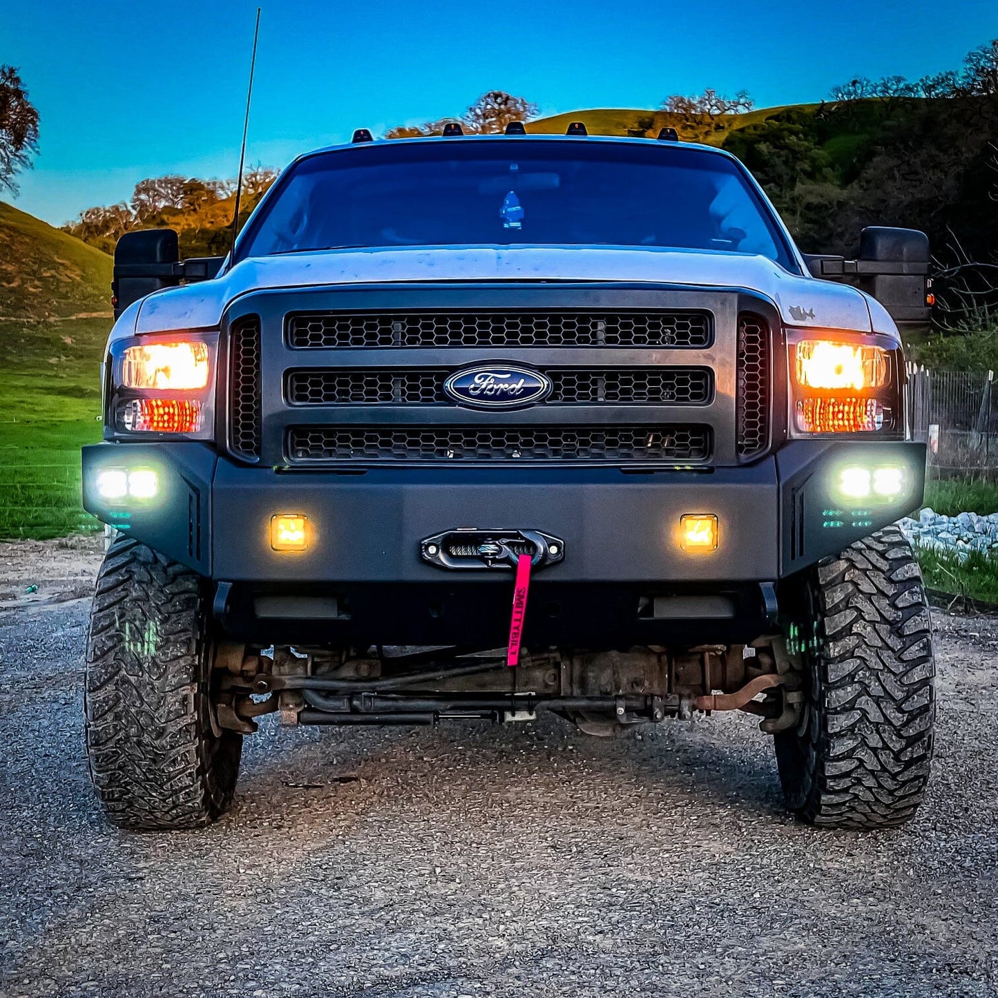 1999-2004 FORD SUPERDUTY F250/F350 OCTANE SERIES FRONT WINCH BUMPER Chassis Unlimited Inc.