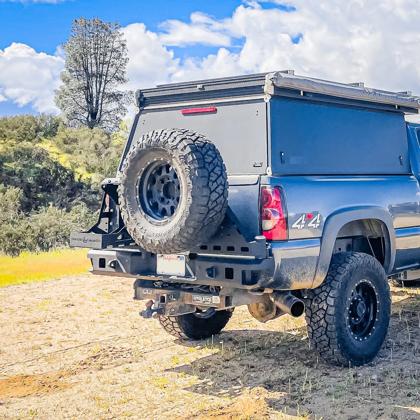 1999-2007 CHEVY/GMC 1500/2500/3500 OCTANE DUAL SWING OUT REAR BUMPER Chassis Unlimited Inc.